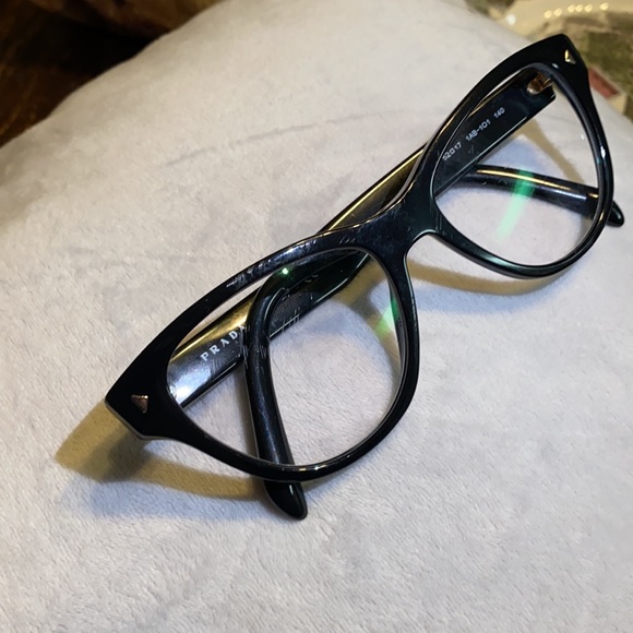 Prada Black Classic Cateye prescription Frame - Picture 9 of 9